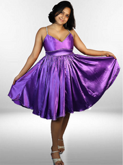 Purple Sweetheart Dress