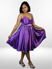 Purple Sweetheart Dress