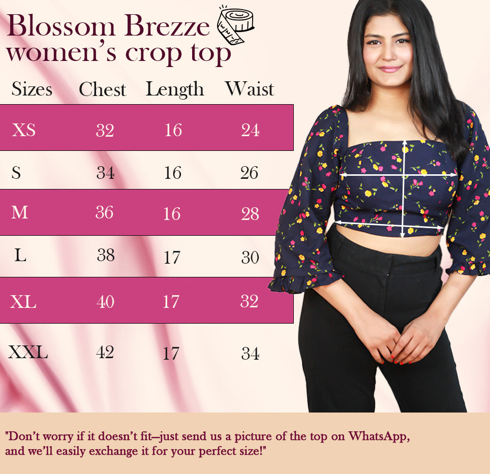 Blossom Breeze Crop Top