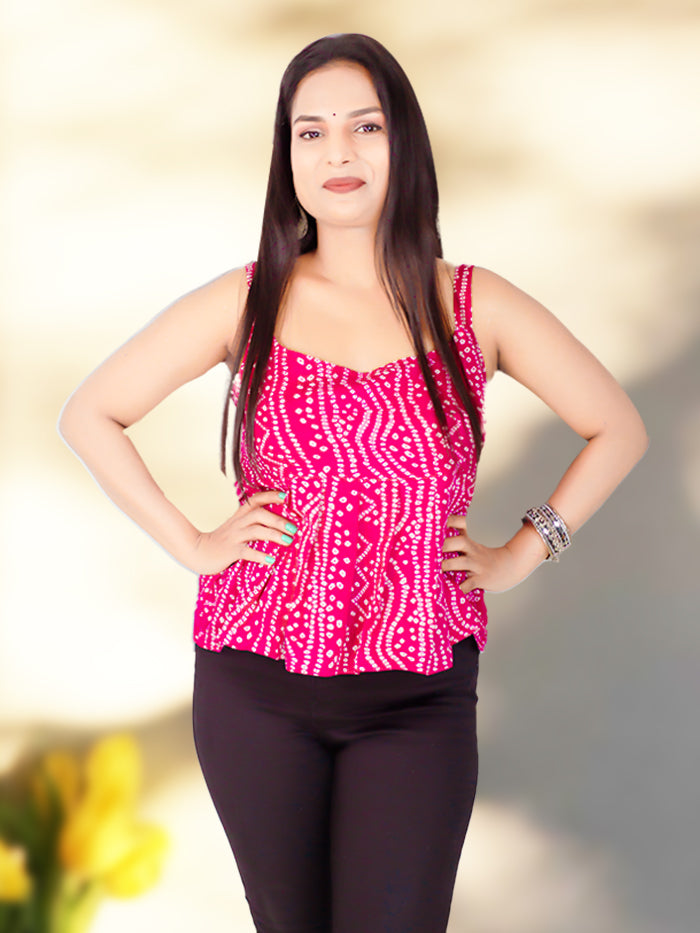 Jaipur Pink Top