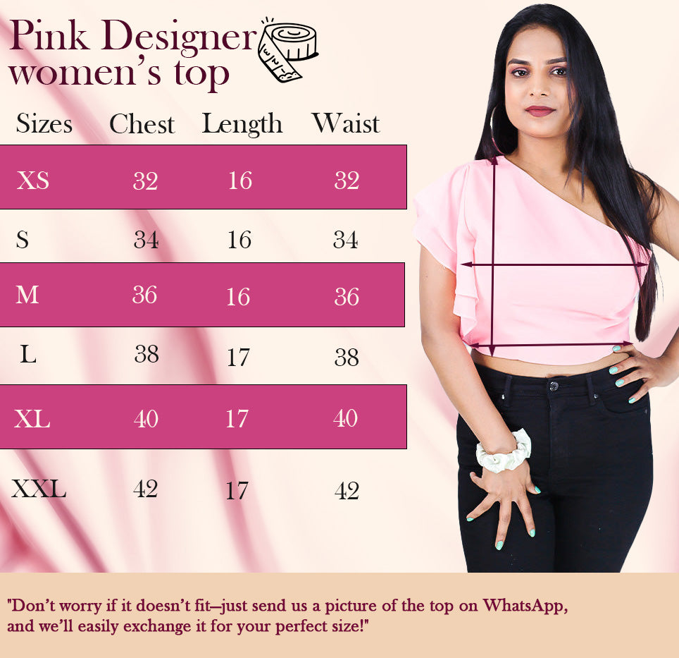 Pink Designer Top