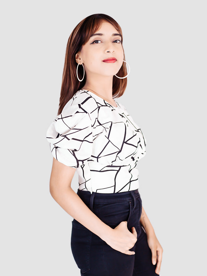 Abstract Lines Top